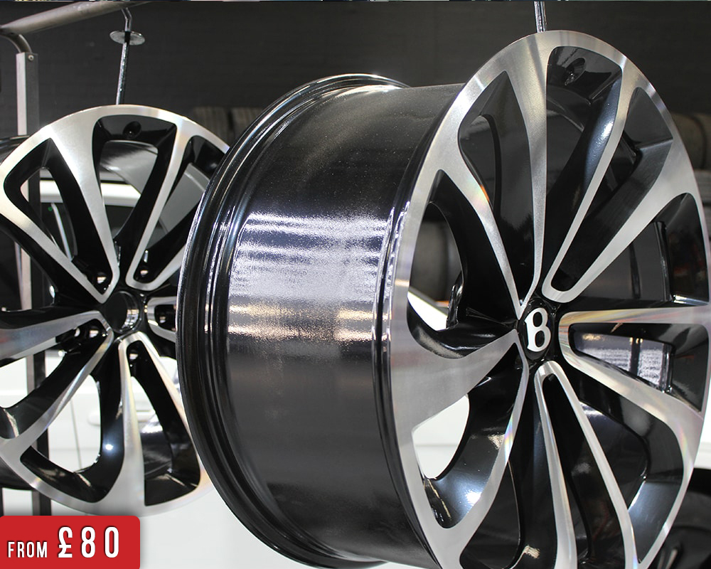 diamond cut alloy wheels